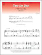 Two for One Handbell sheet music cover